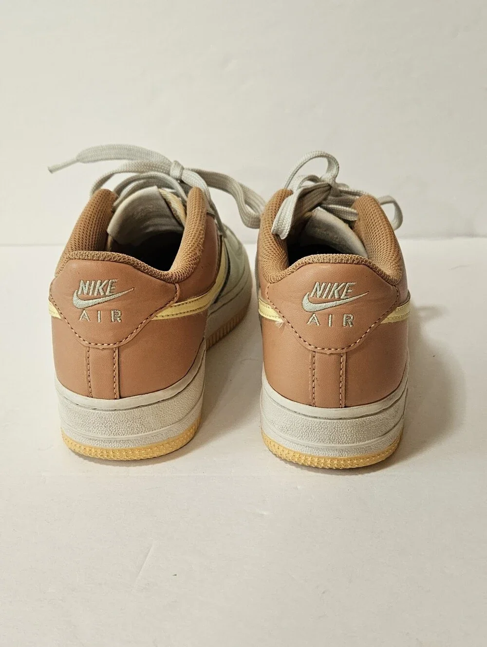 Nike Air Force 1 Low 'Sea Glass Amber Brown Kids Size 4